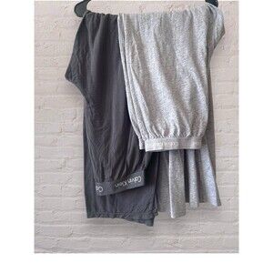 Calvin Klein Women’s Sm & Med Logo Waistband Pull On Sleep Pants bundle of 2 Lot